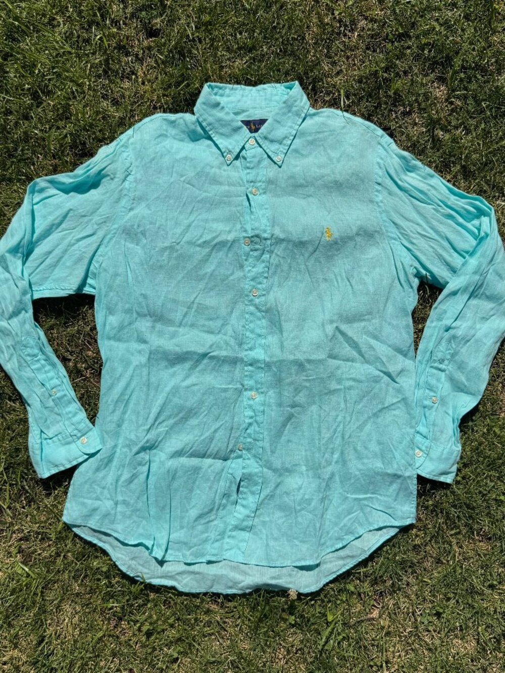 Polo Ralph Lauren - Classic Fit Oxford Shirt (Men's) - Light Turquoise